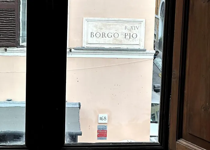 公寓 Borgo Pio Vatican *